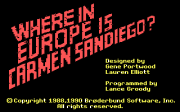 Where in Europe is Carmen Sandiego - náhled