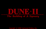 Dune II - The Building of a Dynasty - náhled