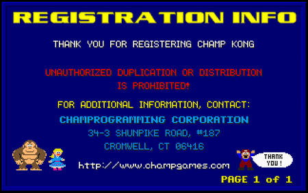 CHAMP Kong