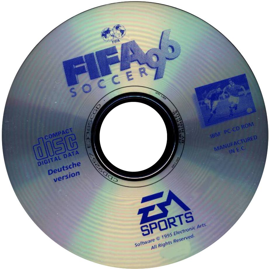 FIFA Soccer 96 - cd obal