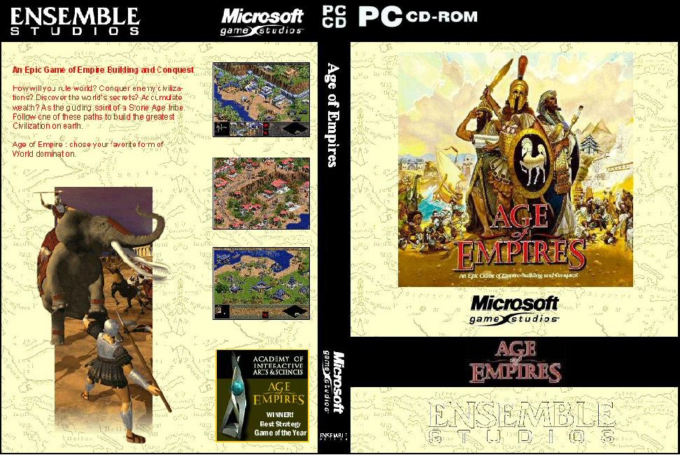 Age of Empires - cd obal