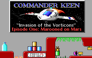 Commander Keen 1: Marooned on Mars - náhled